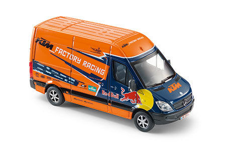 MODELLINO FURGONE KTM RACING