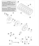 DISCO FRIZIONE ACCIAIO 1,5MM KTM SX/EXC 125/200 06/08