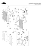 MANICOTTO RADIATORE KTM 400/520/525 EXC 02/07