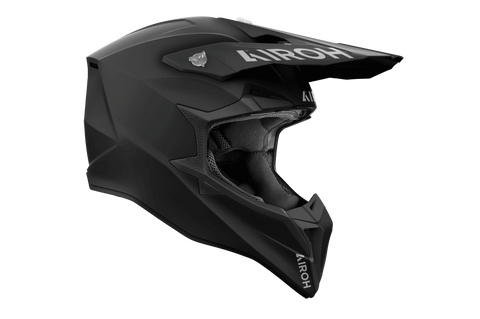 CASCO OFF ROAD AIROH WRAAAP BLACK MATT