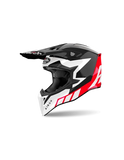 CASCO OFF ROAD AIROH WRAAAP RELOADED RED GLOSS