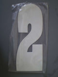 Numero in plastica per tabelle H 22cm