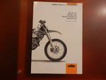 Manuale d'uso e manutenzione KTM 250 EXC-F
