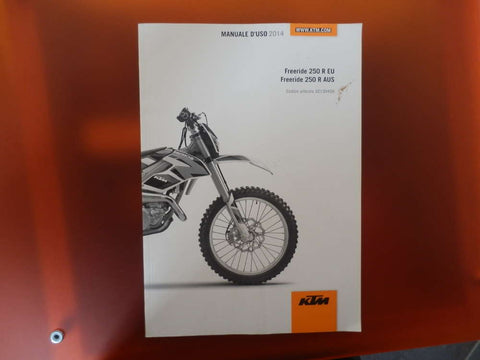 Manuale d'uso e manutenzione KTM FREERIDE 250 R 2014