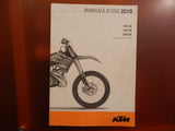 Manuale d'uso e manutenzione KTM 125/150/250 SX