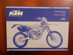 Manuale spaccati telaio KTM 400/520 EXC 2002