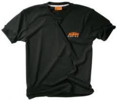 T-shirt kids racing black KTM