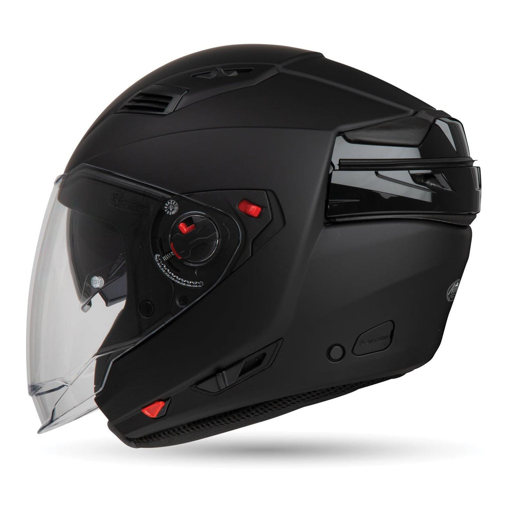airoh executive helmet CASCO MODULARE AIROH EXECUTIVE BLACK MATT – Lovato's Bike