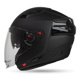 CASCO MODULARE AIROH EXECUTIVE BLACK MATT